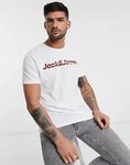 Jack & Jones Originals t-shirt with chest print ASOS